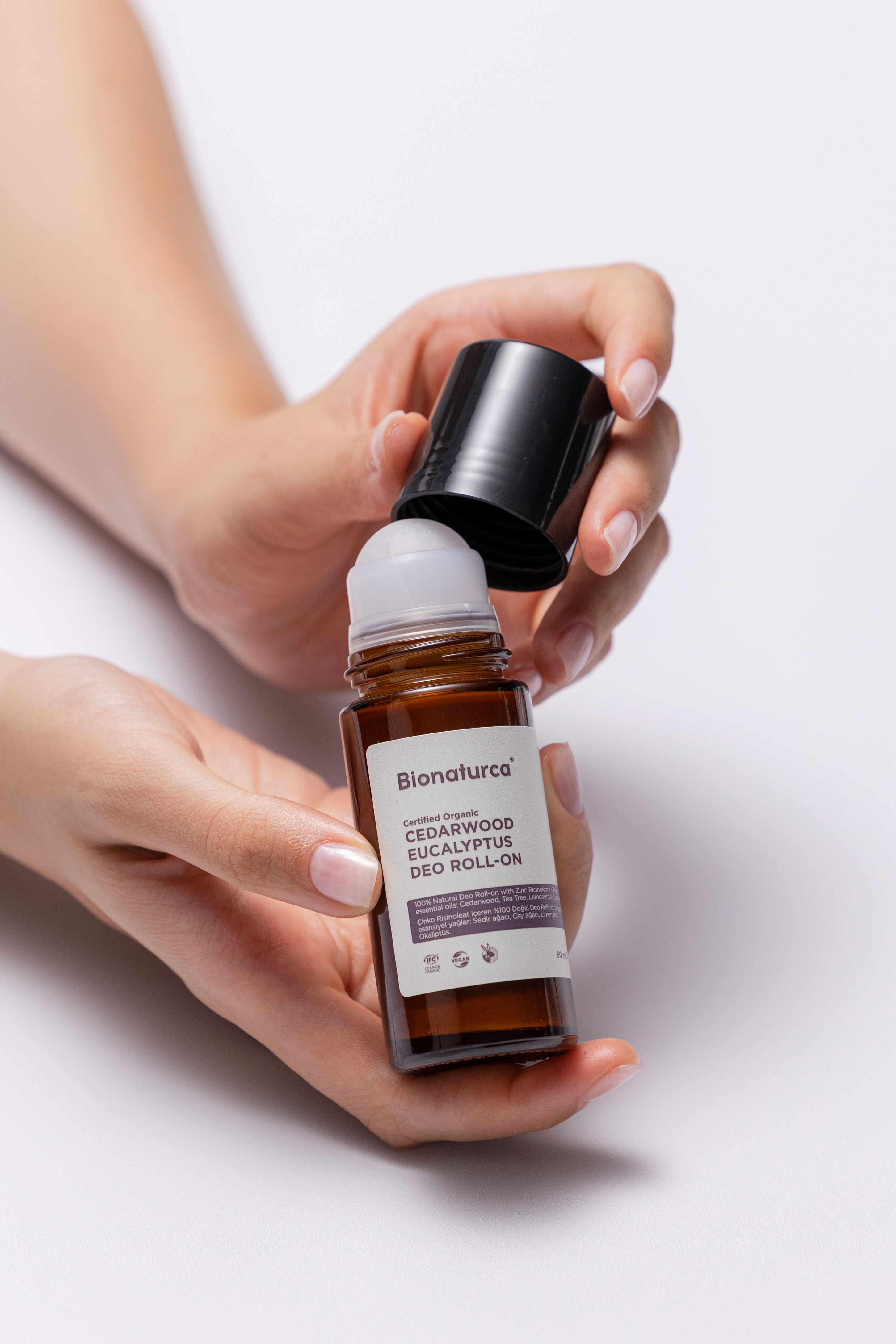 Organik Sertifikalı Sedir Ağacı & Okaliptüs Deo Roll-On 50 ml