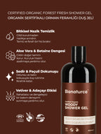 Organik Sertifikalı Orman Ferahlığı Duş Jeli 400 ml - Bionaturca