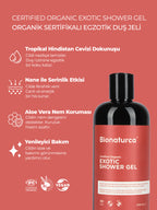 Organic Certified Exotic Shower Gel 400 Ml