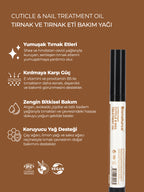 Organik Sertifikalı Tırnak ve Tırnak Eti Bakım Yağı 2.8 ml