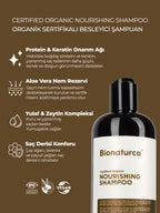 Organik Sertifikalı Yıpranma Karşıtı Besleyici Şampuan 400 ml