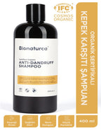 Organik Sertifikalı Kepek Karşıtı Koruyucu Şampuan 400 ml