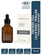 Organik Sertifikalı Retinal Yenileyici Yüz Serumu 30 ml - Bionaturca