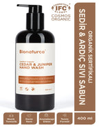 Organic Certified Cedar & Juniper Hand Wash 400 Ml