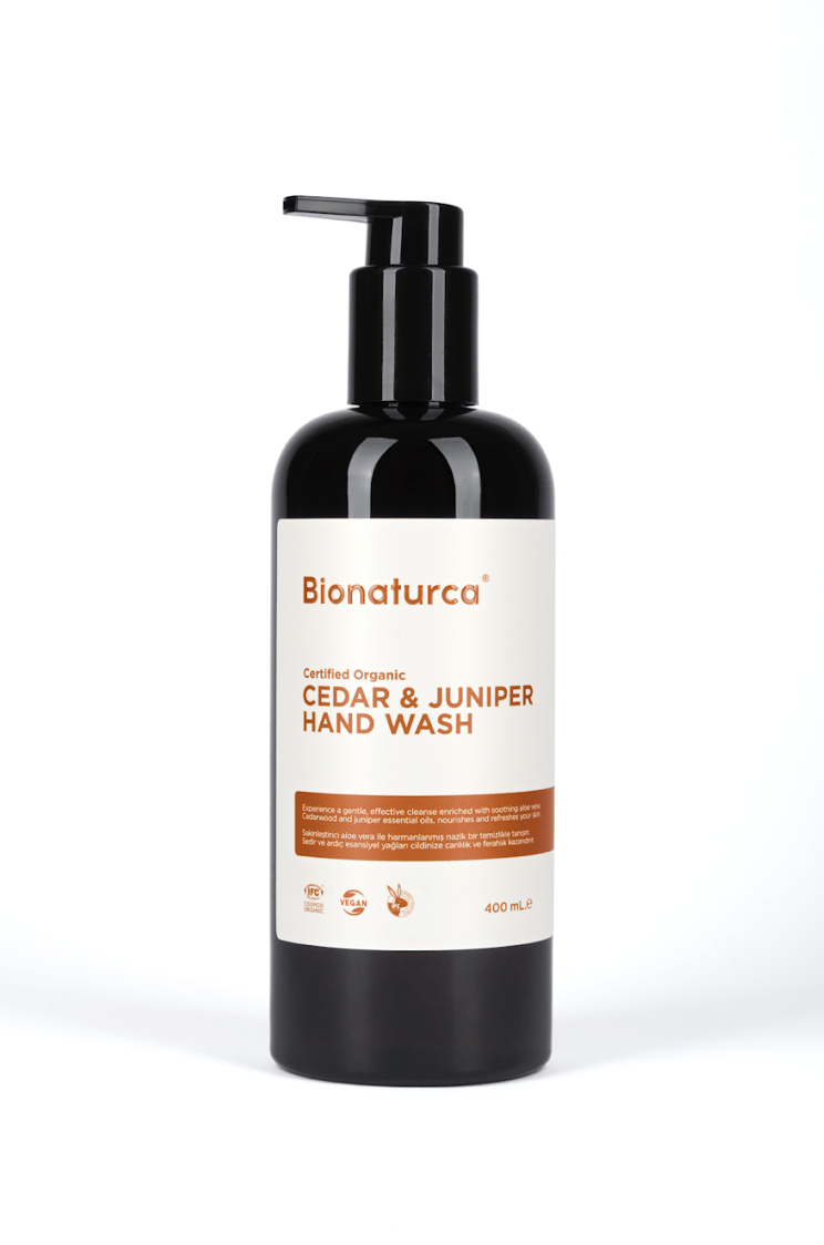 Organic Certified Cedar & Juniper Hand Wash 400 Ml