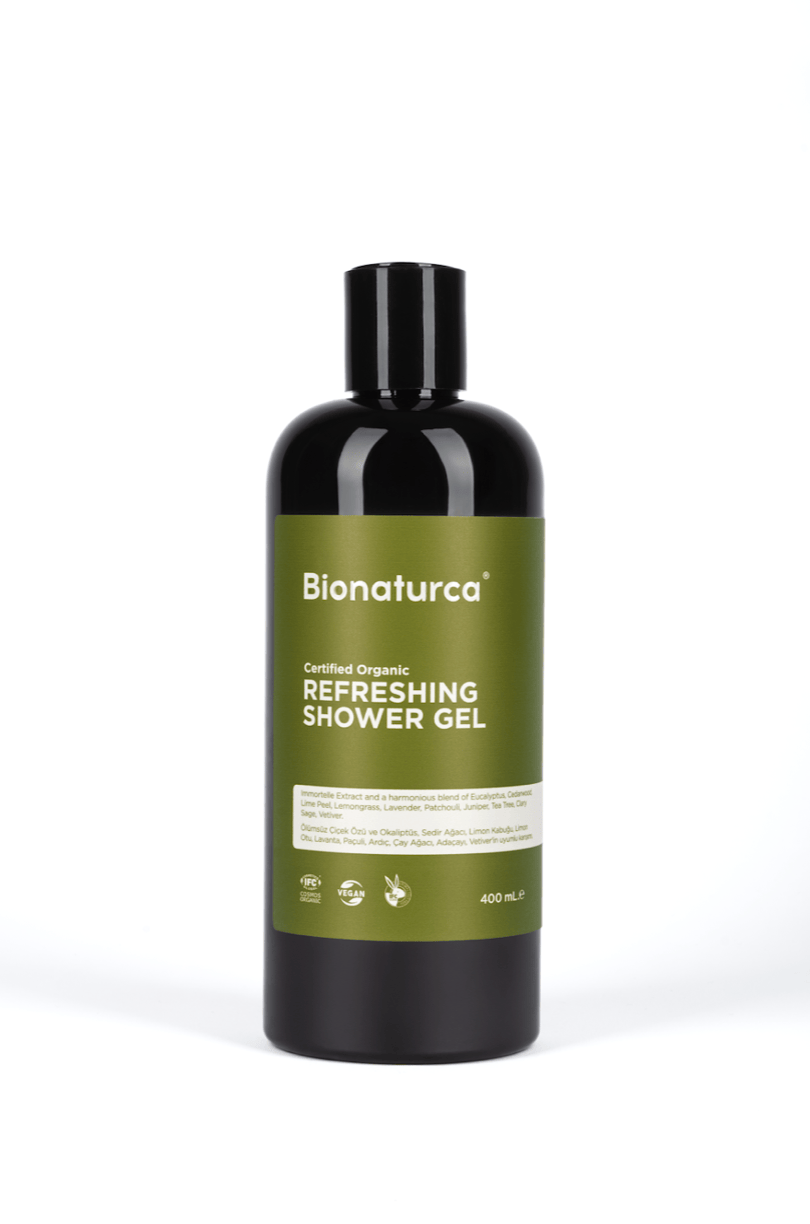 Organic Certified Refreshing Shower Gel 400 Ml
