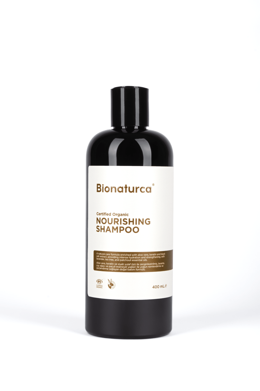 Organic Certified Anti-Fray Nourishing Shampoo 400 Ml