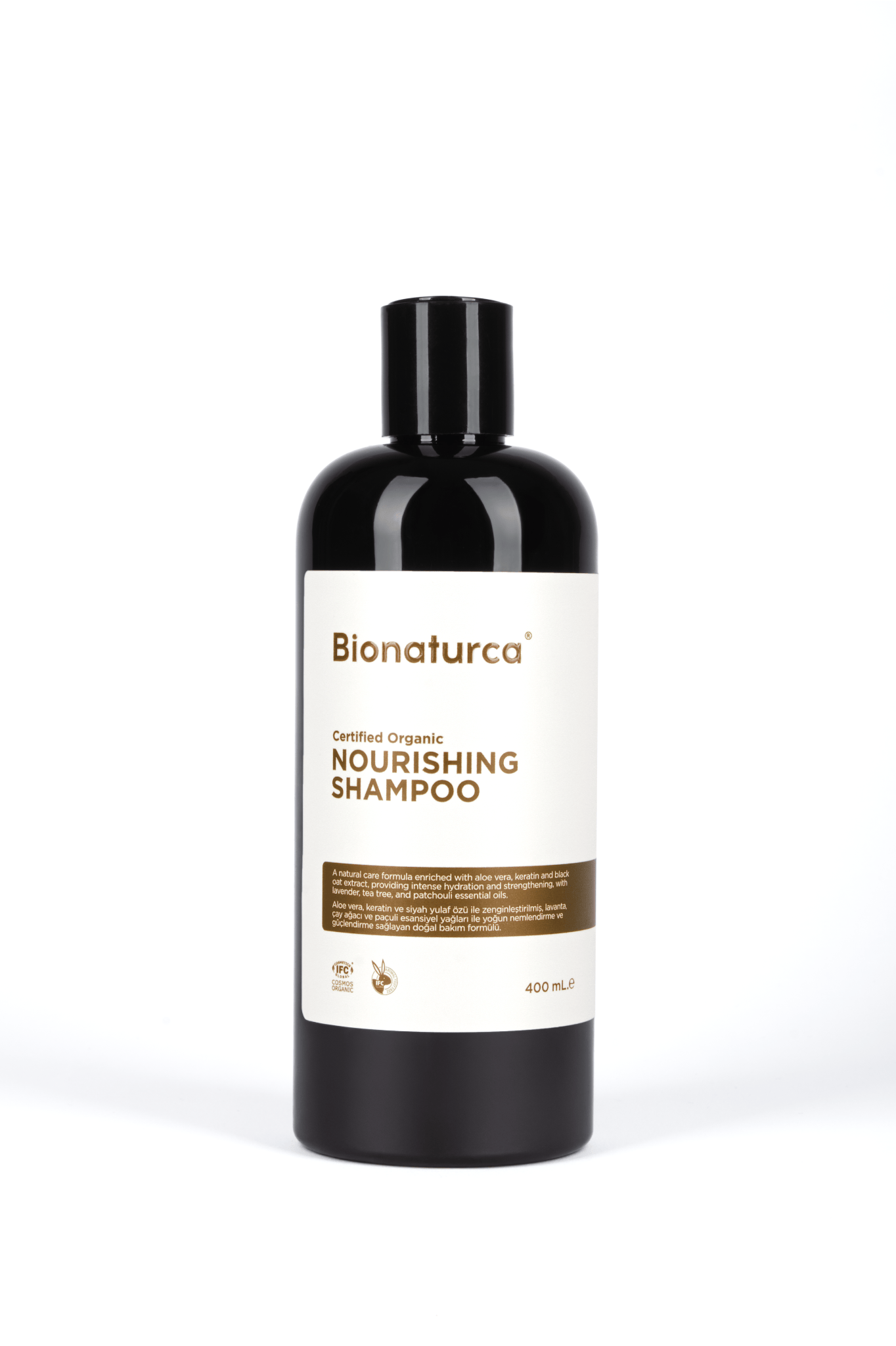 Organic Certified Anti-Fray Nourishing Shampoo 400 Ml