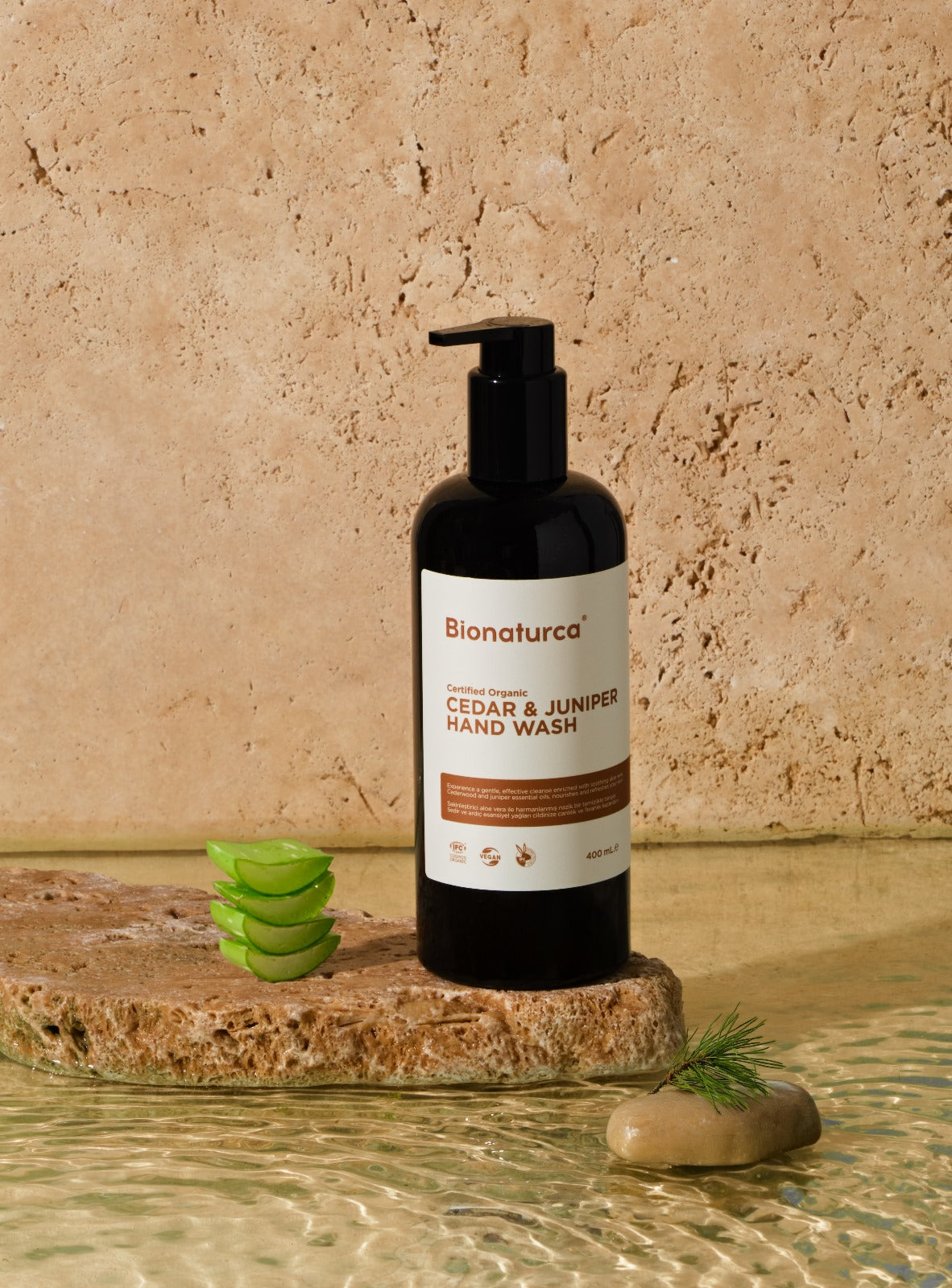 Organik Sedir & Ardıç Özlü Sıvı El Sabunu 400ml