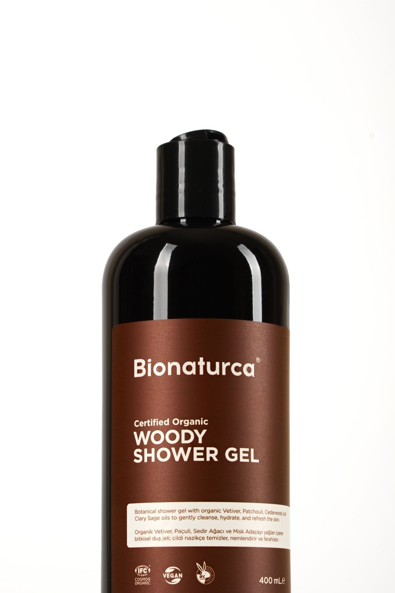 Organik Sertifikalı Orman Ferahlığı Duş Jeli 400 ml - Bionaturca