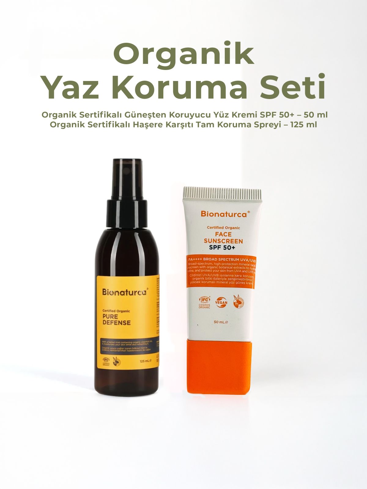 Organik Yaz Koruma Seti