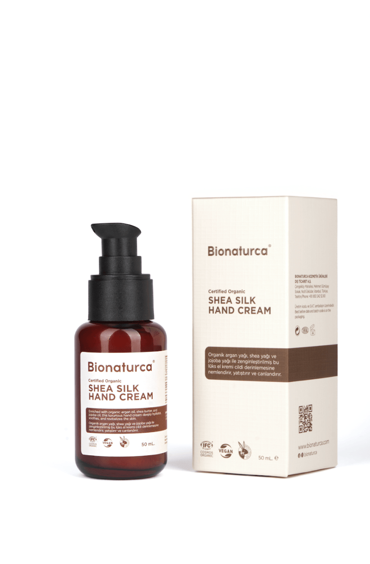 Organic Certified Shea Silk Hand Cream 50 Ml